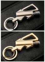 Meonsopoli Permanent Match Infinity Lighter with Multitool Keychain Bottle Opener