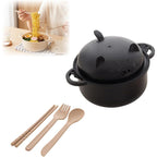 Everyneeding Cute Piggy Ramen Bowl Set