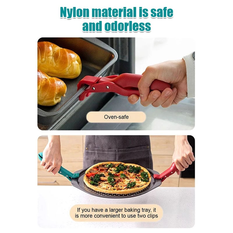 Shoplarke Multi-Purpose Anti-Scald Bowl Holder Clip for Kitchen