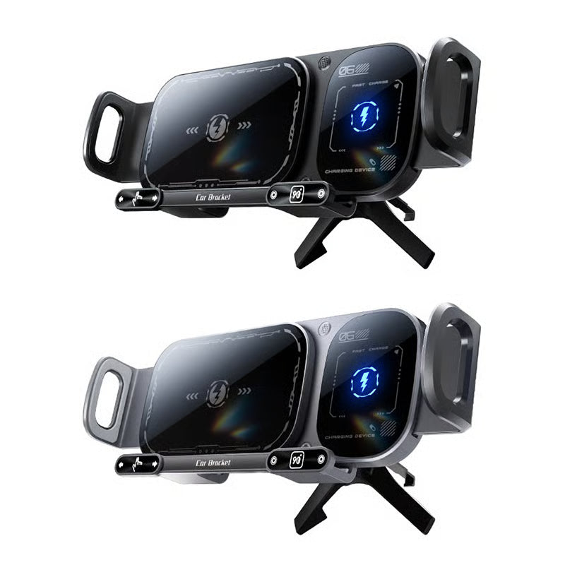 Wireless Charging Rotating Car Mount
