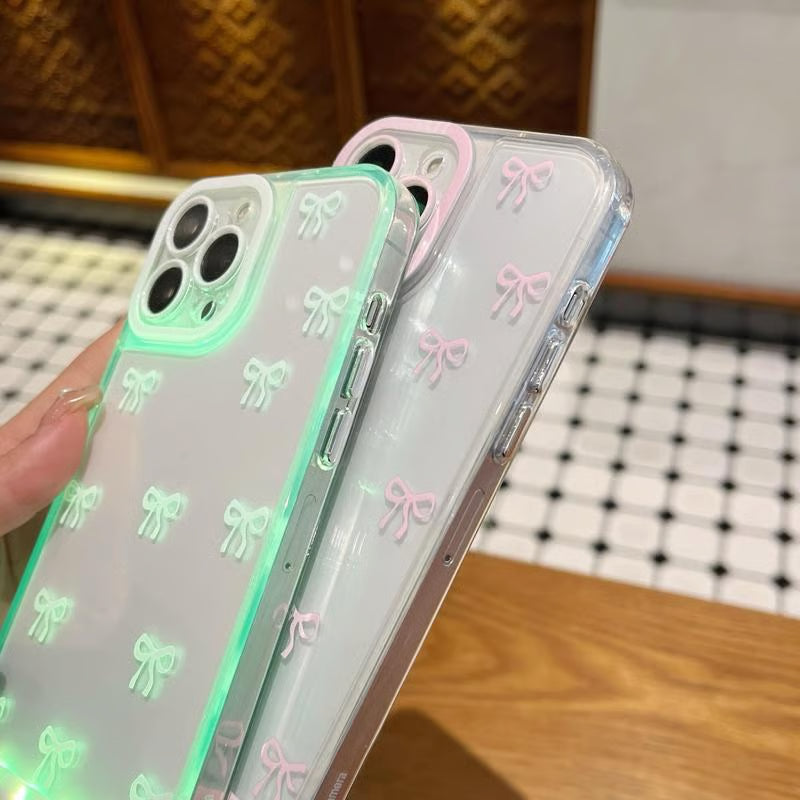 (🎁Last Day 49% OFF)📱Vibrant LED Bowknot Phone Case
