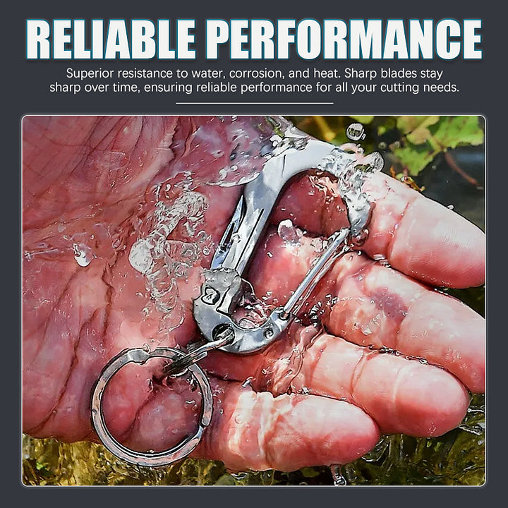 (🔥Early Christmas Sale- 49% OFF) Multifunctional Titanium Alloy Keychain