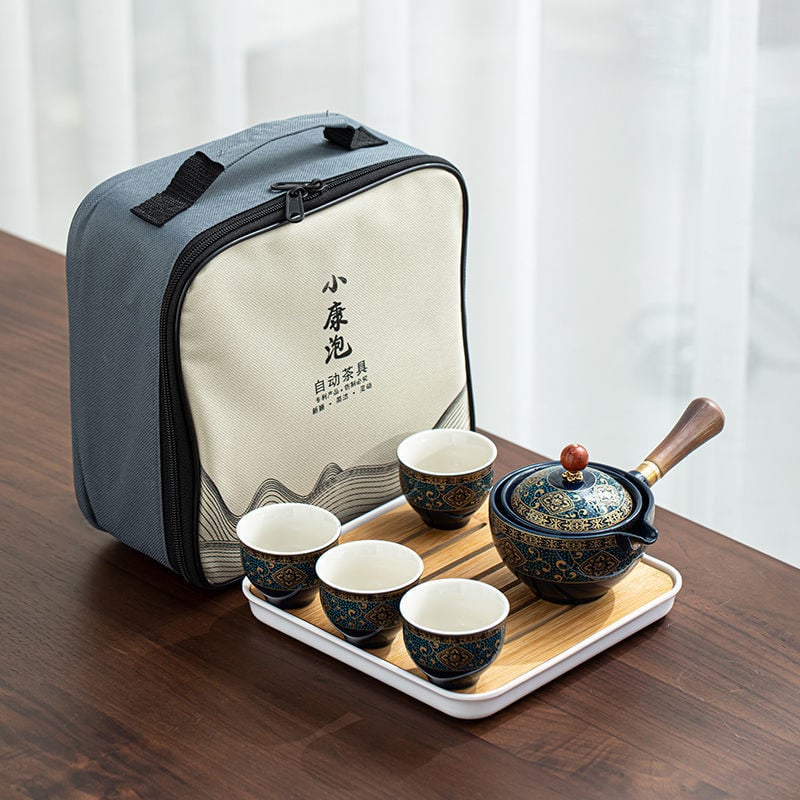 Boothcosly 360° Rotation Tea Maker