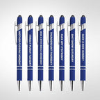 Retailgoodss Funny Stress-Relief Daily Quotes Metal Ballpoint Pen Set (7 Pcs)