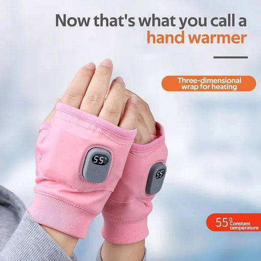 (🌲Early Christmas Sale- 49% OFF) USB Adjustable heating gloves with digital display