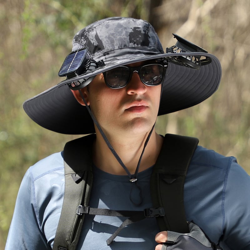 ShopPaya Solar Fan Hat