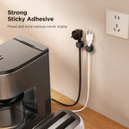 Pleteffect Magnetic Cord Organizer, Easy Secure Adhesive Cable Management