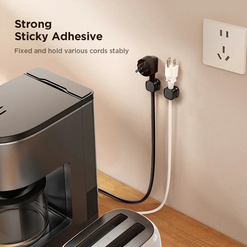 Pleteffect Magnetic Cord Organizer, Easy Secure Adhesive Cable Management