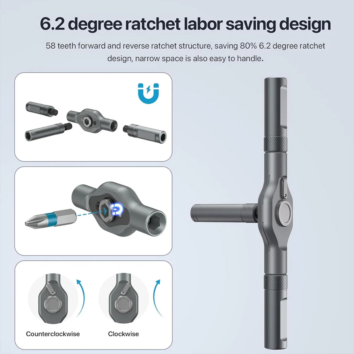 Toolsons 24-in-1 Magnetic DlY Screwdriver Set