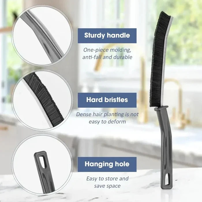 Hard Bristle Crevice Cleaning Brush