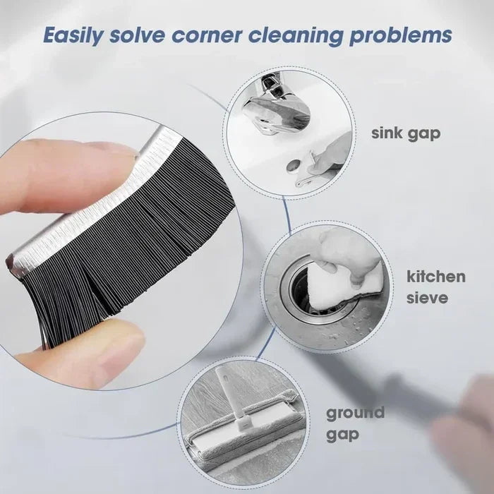 Hard Bristle Crevice Cleaning Brush