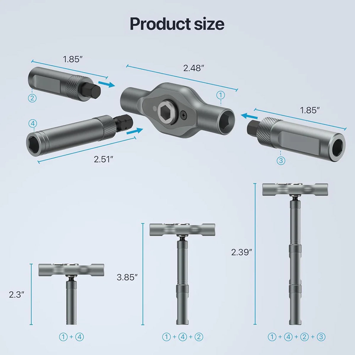 Toolsons 24-in-1 Magnetic DlY Screwdriver Set