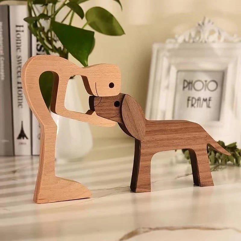 Blissful Box Wooden Pet Carving