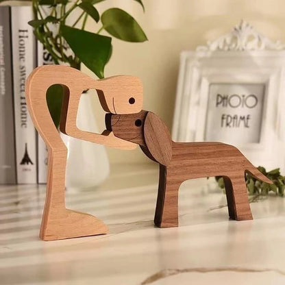 Blissful Box Wooden Pet Carving