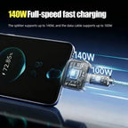 Comprisely Smart Auto Stop Charging Protector - AI Auto Disconnect 140W Fast Charger | Overcharge Protection for iPhone & Android