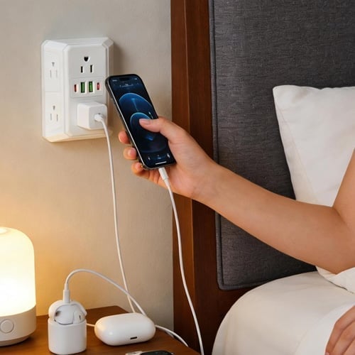 Plainlygoods Multi Plug 6-Outlet Extender