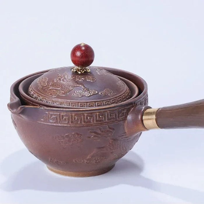 Boothcosly 360° Rotation Tea Maker
