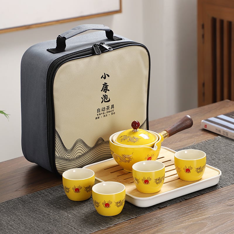 Boothcosly 360° Rotation Tea Maker