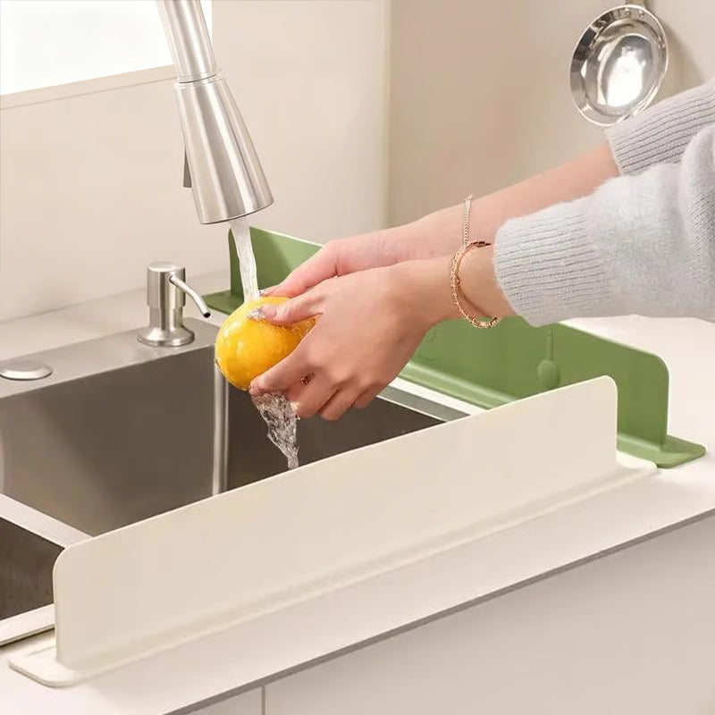 Kitchen Sink Splash Guard - Keep Your Counter Dry & Clean