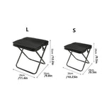 Slycunning Foldable Backpack Stool – Lightweight & Durable for Outdoor & Travel