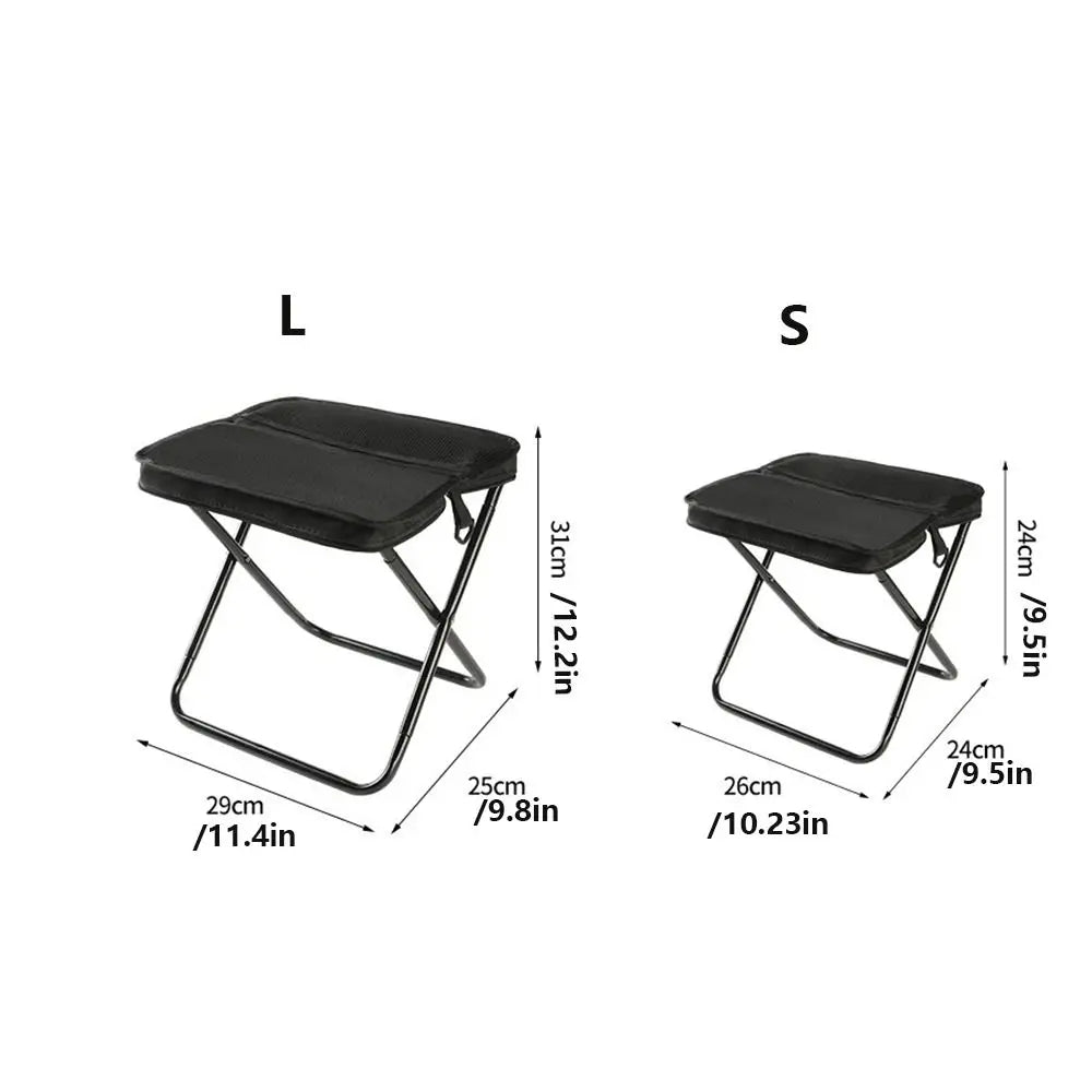 Slycunning Foldable Backpack Stool – Lightweight & Durable for Outdoor & Travel