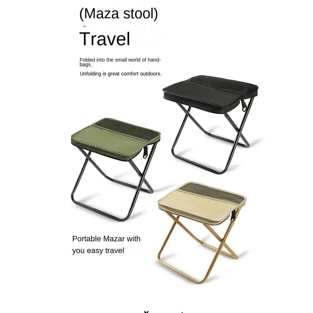 Slycunning Foldable Backpack Stool – Lightweight & Durable for Outdoor & Travel