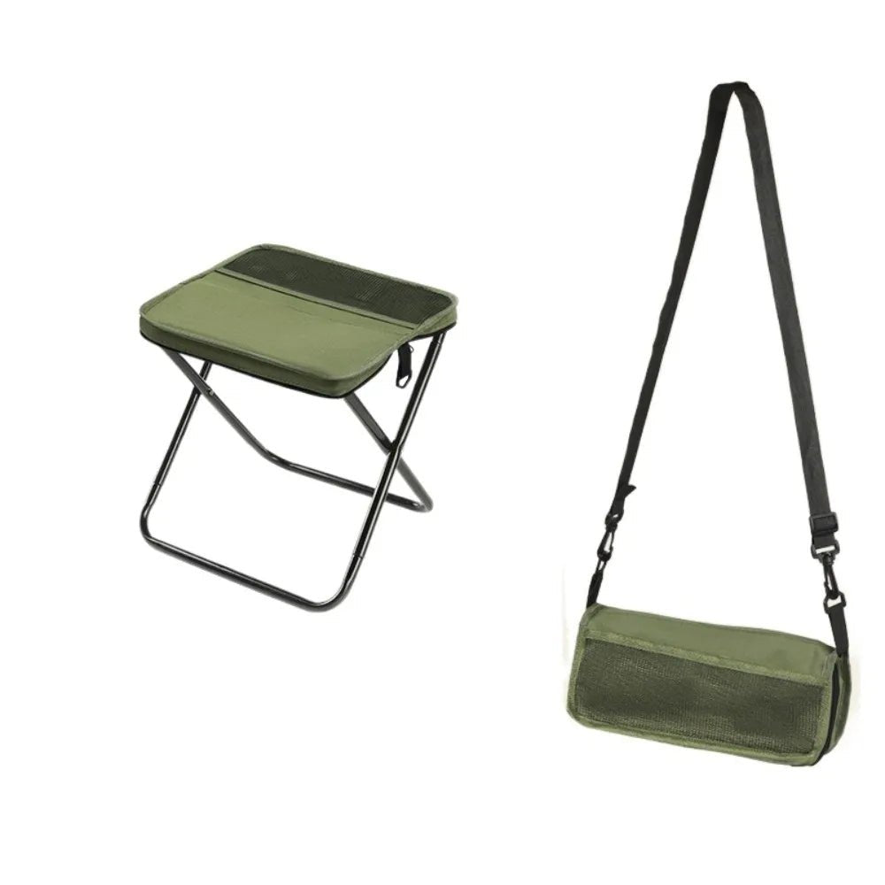 Slycunning Foldable Backpack Stool – Lightweight & Durable for Outdoor & Travel
