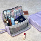 Doresty Standing Makeup Bag – Portable, Large Capacity