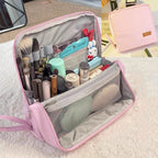 Doresty Standing Makeup Bag – Portable, Large Capacity