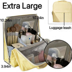 Doresty Standing Makeup Bag – Portable, Large Capacity