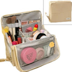 Doresty Standing Makeup Bag – Portable, Large Capacity
