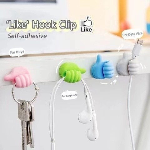 Pleteffect Creative Thumbs Up Shape Wall Hook