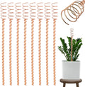 Sideargue Electroculture Plant Stakes 8 Pack | Enhance Plant Growth with Natural Energy | Eco-Friendly, Copper Garden Stakes for Vibrant, Healthy Plants