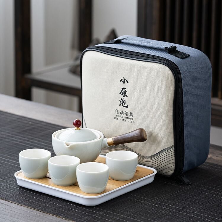 Boothcosly 360° Rotation Tea Maker
