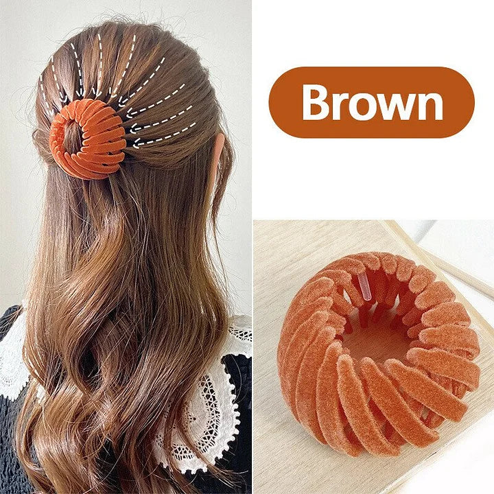 (🌲Christmas Hot Sale- 49% OFF) Bird Nest Magic Hair Clip - Buy 5 Get Extra 20% OFF