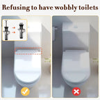 Vexlavoshop Heavy Duty Toilet Seat Fastener Bolt kit