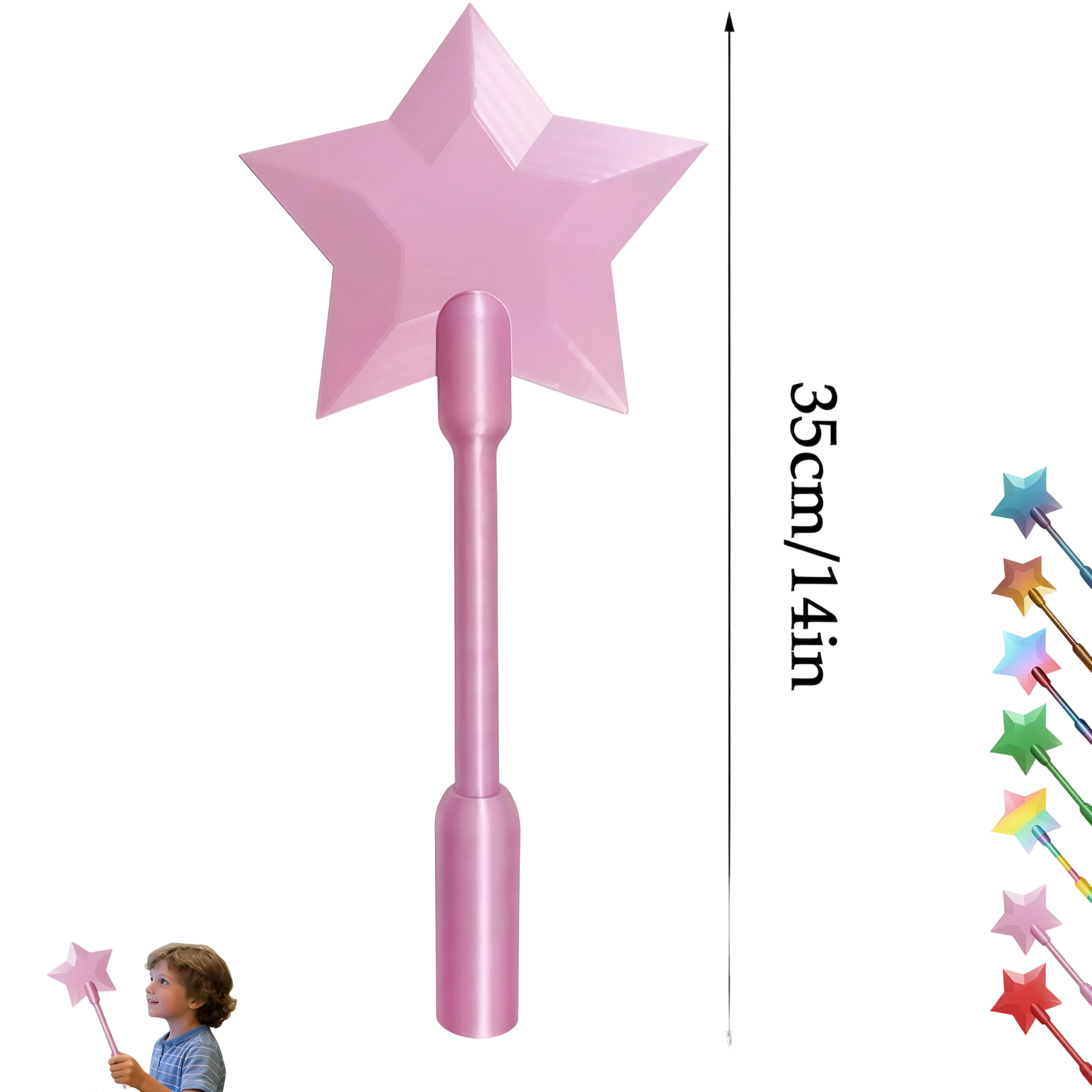Krejova  "Magic Pay" Credit Card Wand | 3D Printed Star Tap-to-Pay Wand for Checkout