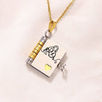 Preliminaryt The Most Beautiful Chapter Book Necklace For Granddaughter and daughter