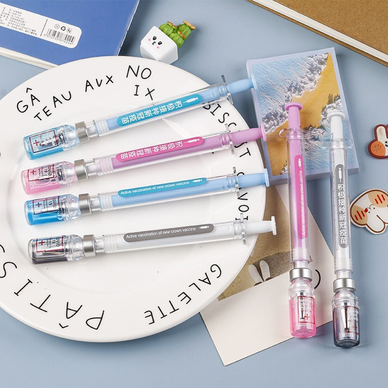 Everyneeding Syringe Shape Gel Pens