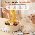 Everyneeding Cute Piggy Ramen Bowl Set