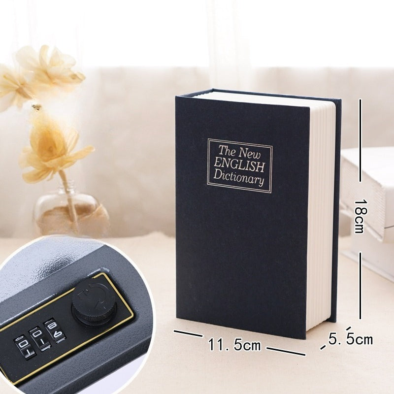 Everyneeding Hidden Book Safe Lock Box
