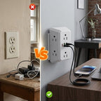 Plainlygoods Multi Plug 6-Outlet Extender