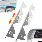 Imaginarye Retractable Stainless Steel Stove Gap Covers