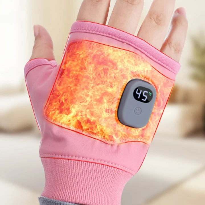 (🌲Early Christmas Sale- 49% OFF) USB Adjustable heating gloves with digital display
