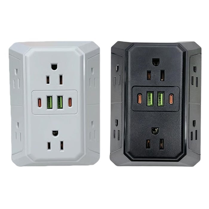 Plainlygoods Multi Plug 6-Outlet Extender