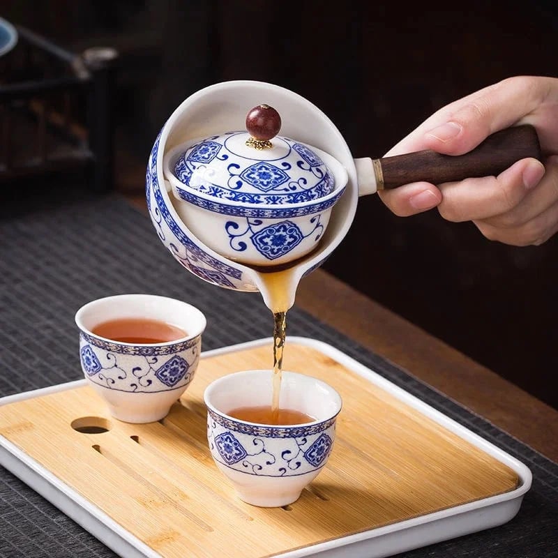 Boothcosly 360° Rotation Tea Maker
