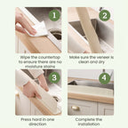 Kitchen Sink Splash Guard - Keep Your Counter Dry & Clean