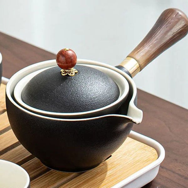 Boothcosly 360° Rotation Tea Maker