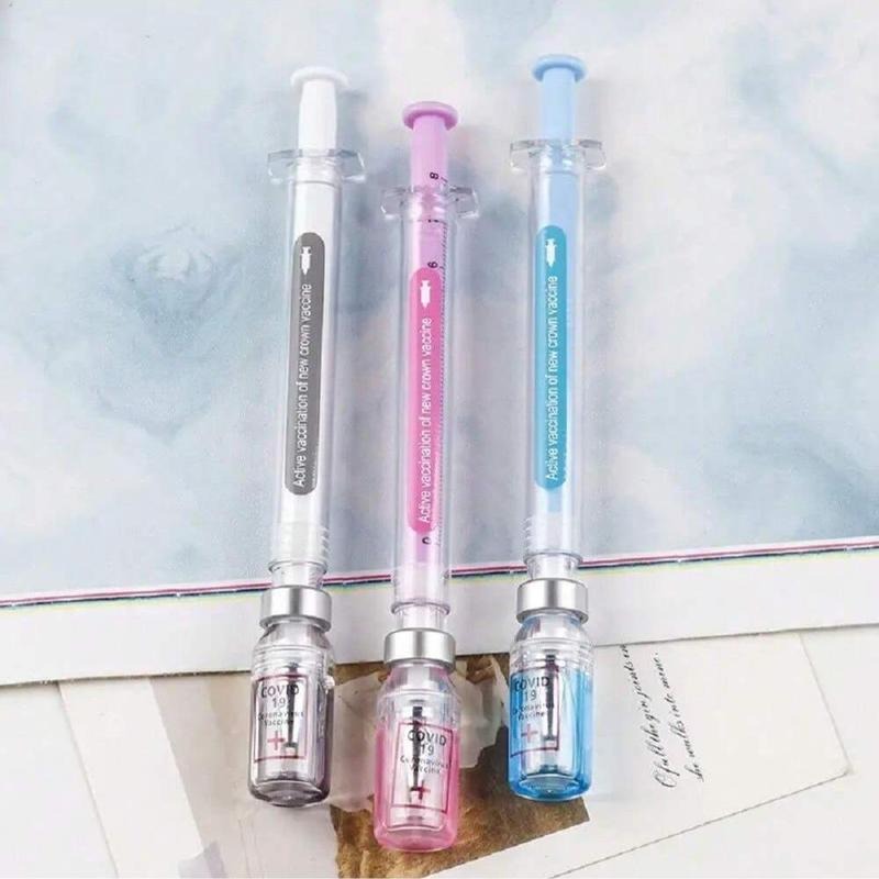Everyneeding Syringe Shape Gel Pens