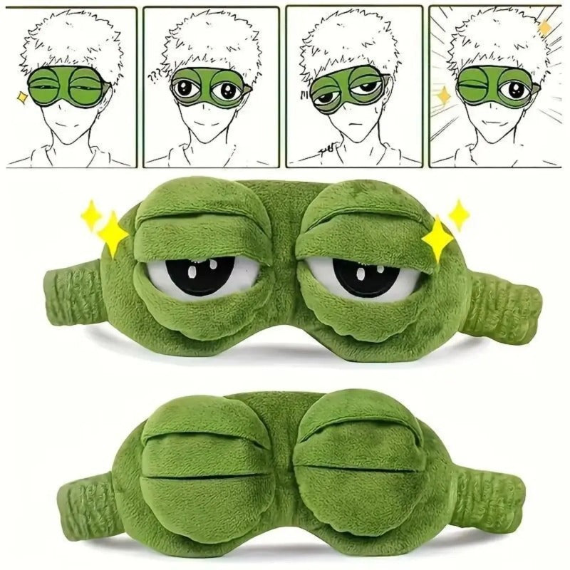 Everyneeding Funny 3D Frog Sleep Mask